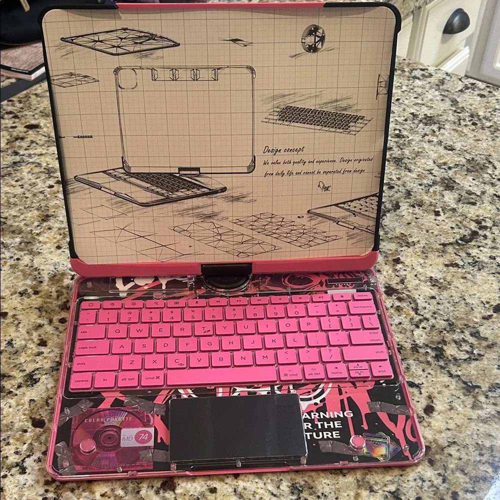 Tablet keyboard and case